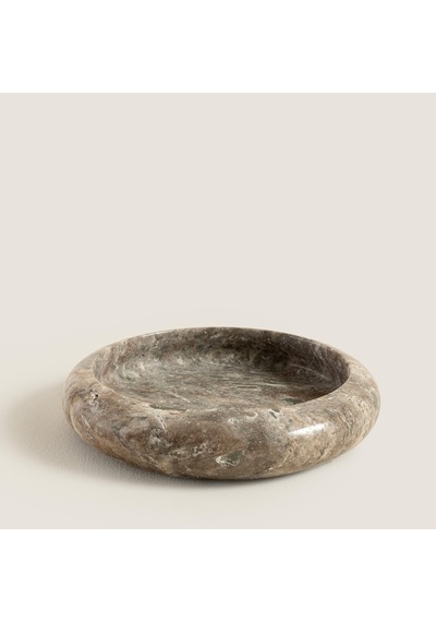 Silver Travertine Dekoratif Kase Natural