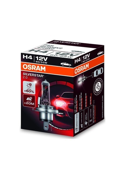 X Ampul 12v H4 Silverstar 64193sv2 Çok Renkli