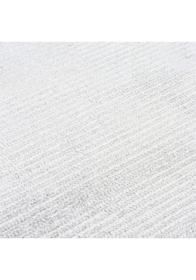 Hoom Rugs Como Nap 01 Grey Viskon & Floş Sık Dokuma Modern Salon Halısı Gri