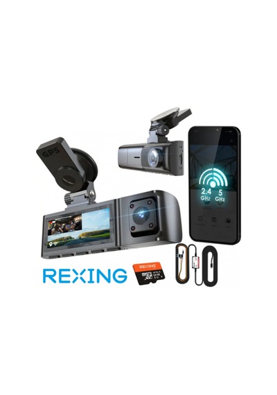 Rexıng R316 4k Gps Wı-fı Arac Kamerası 64gb Sd