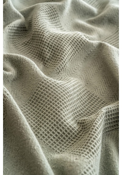 Soley Serenity %100 Pamuk 200 X 220 Cm Çift Kişilik Pike Yeşil