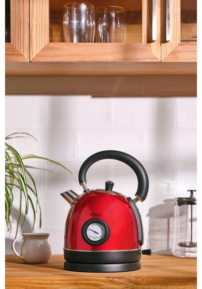 Emsan Turtle Kettle Kırmızı