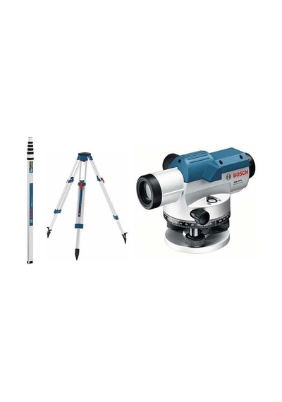 Bosch Gol 26 D+bt 160 Tripod+gr 500 Mira 100 Metre Optik Nivelman