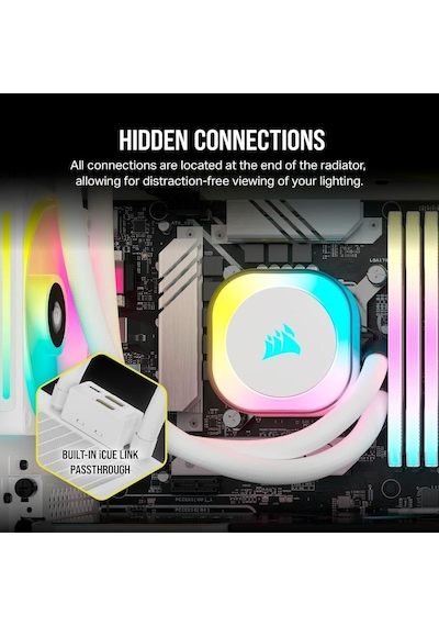 Corsair İcue Lınk H100i Rgb Aıo Cw-9061005-ww 240 Mm İşlemci Sıvı Soğutucu
