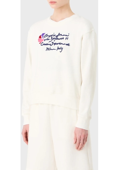 Emporio Armani Bayan Sweat 6r2m7e 2j49z 0101 Ekru