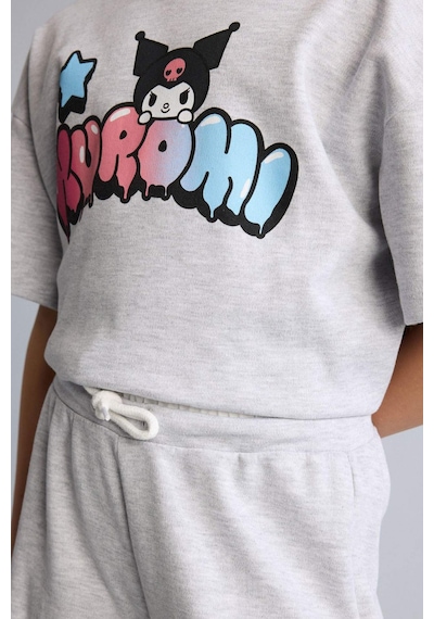 Defacto Hello Kitty 2li Takım Kız Çocuk H2756a826spgr28 Gri-gr28