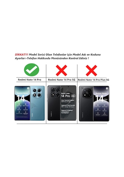 Redmi Note 14 Pro 4G Uyumlu Kılıf Yüzüklü Standlı Extra Darbe Koruma Sert Kapak - Kırmızı
