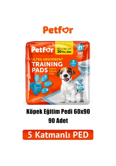 Petfor Köpek Eğitim Pedi 60x90 90 Adet