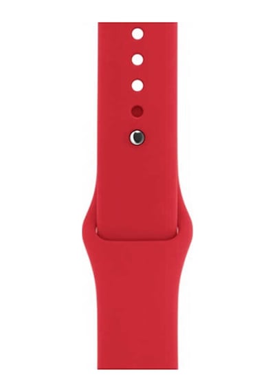 Ekılıf - Apple Uyumlu Watch 38mm - Kordon Klasik Kordon - Kırmızı
