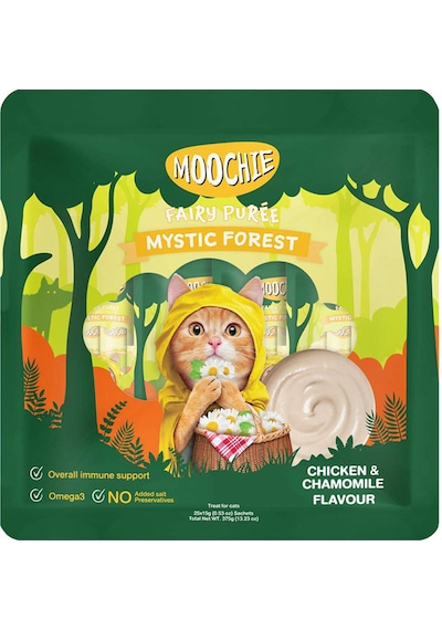 Moochie Tavuk Ve Papatya Aromalı Krema Kedi Ödülü 25 X 15gr