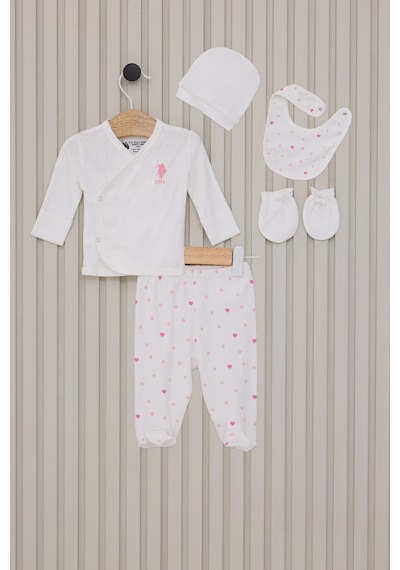 U.S. Polo Assn. U.s. Polo Assn Kız Bebek Beyaz Hastane Çıkışı 5274-45897 Beyaz