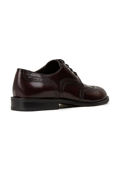Deery Hakiki Deri Bordo Klasik Oxford Erkek Ayakkabı - 01696mbrdm01 Bordo