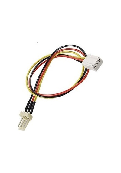 Power Çevirici - 3 Pin Fan Uzatma Kablosu - 30 Cm