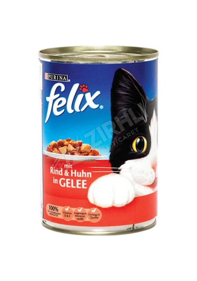Felix Sığır Etli Konserve Kedi Maması 400 Gr