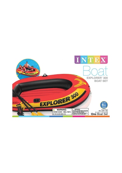 Şişme Explorer Bot Seti 300 - 211x117x41 Cm-186 Kg Taşıma Kapasiteli