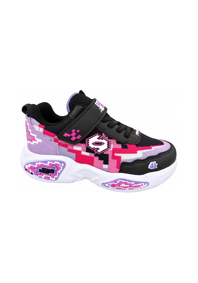 Papucumun Dünyası Çocuk Cırt Bantlı Kalın Tabanlı Piksel 3d Desenli Craft Tarzı Sneaker Pembe Papucumun Dünyası Çocuk Cırt Bantlı Kalın Tabanlı Piksel 3d Desenli Craft Tarzı Sneaker Pembe
