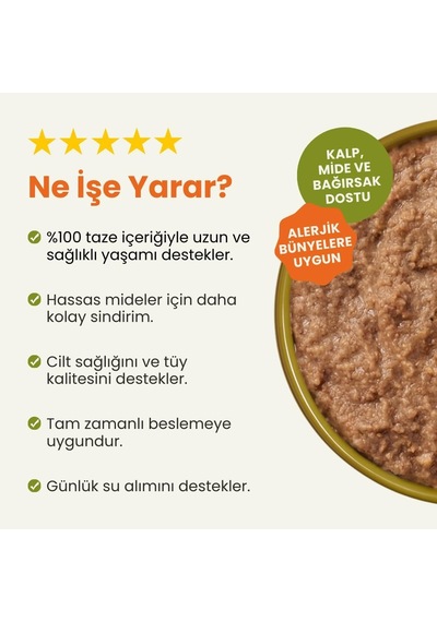 Fresh Ton Balıklı Kedi Yemeği%100 Taze İçerikli Mama 80 G