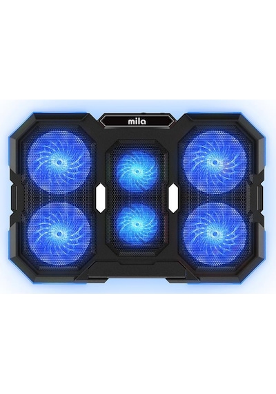 Classone Mila Serisi 13-17 İnch Uyumlu M6 R-type 2200 Rpm, Rgb Işıklı, 6 Fan, Telefon Stand, Notebook Soğutucu Stand
