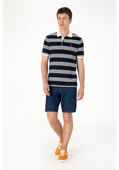 U.s. Polo Assn. Erkek Koyu Mavi Şort Jean 50304382-dn0023 Dark Blue