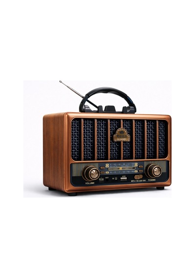 Nostaljik Retro Tasarımlı Bluetooth Radyo Hoparlör
