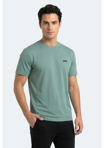 Slazenger Kayda Erkek Yeşil Tişört