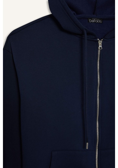 Defacto Oversize Geniş Kalıp Kapüşonlu Fermuarlı Sweatshirt V4233az25wnnv256 Lacivert Defacto Oversize Geniş Kalıp Kapüşonlu Fermuarlı Sweatshirt V4233az25wnnv256 Lacivert