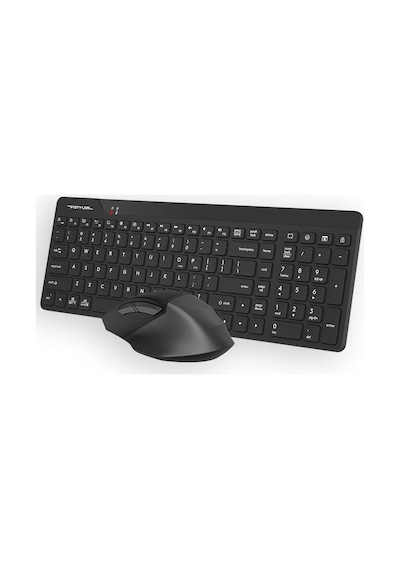 A4 Tech Fg2400 Air2 Mini Q-türkçe Fn-multimedya Klavye + Optik Mouse Sessiz 2.4ghz Kablosuz Klavye Mouse Set Diğer