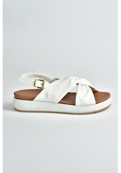 Fox Shoes Beyaz Günlük Kadın Sandalet M524022309