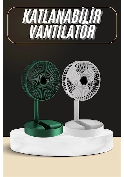 Katlanabilir Usb Şarjlı Masaüstü Soğutucu Mini Fan Telefon Tutucu Yeni Nesil