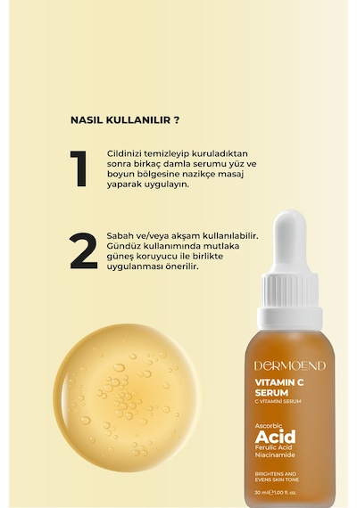 Dermoend Vitamin C Serum 2li