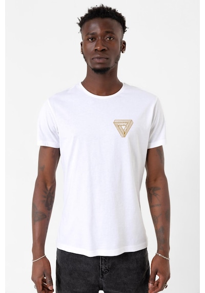 Dark Tannhaus Logo Beyaz Erkek Bisikletyaka Tshirt 001