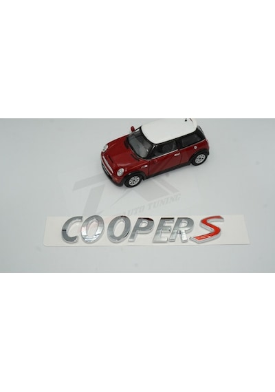 Mini Cooper S Logo Krom Abs Bagaj 3M 3D Yazı Amblem (548707790)