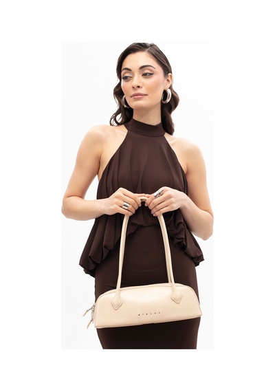 Sisley Bej Omuz Çantası Kadın Sly 407 Sısley