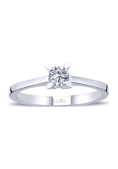 Lova G Renk 0,25 Karat Pırlanta Tektaş Yüzük - 1030179