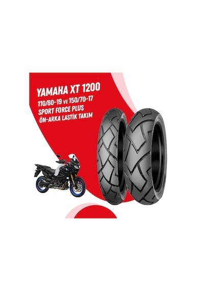 Yamaha Xt 1200 Mitas 110/80-19 + 150/70-17 Terra Force Lastik Takımı