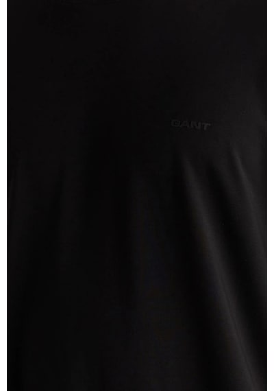 Gant Erkek Siyah Baskılı Kısa Kollu T-shirt-14701