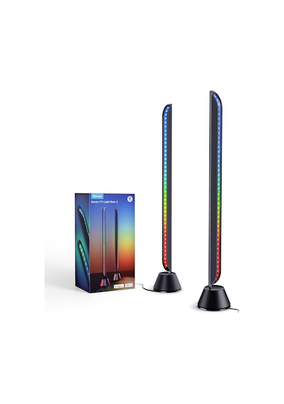 Govee Led Lightbar, 31 İnç Rgbıc Tv Işık Şeridi, 70-85 İnç Tv'ler İçin Tv Arka Işığı, Dekorasyon İçin Işık Çubuğu, Alexa Ve Google Assistant İle Çalışır, 2 Paket Siyah Govee Led Lightbar, 31 İnç Rgbıc Tv Işık Şeridi, 70-85 İnç Tv'ler İçin Tv Arka Işığı, Dekorasyon İçin Işık Çubuğu, Alexa Ve Google Assistant İle Çalışır, 2 Paket Siyah