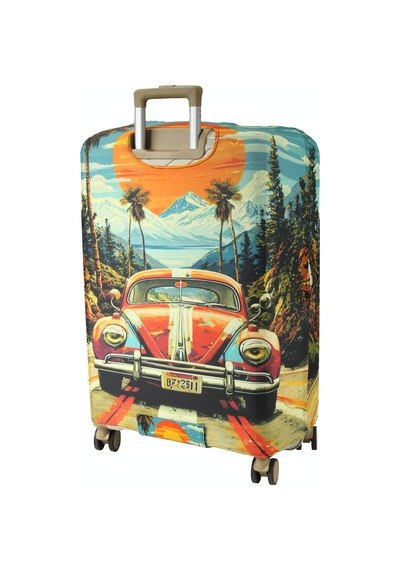 My Saraciye My 144 Vw3 Valiz İçin Kılıf Rengarenk-orta Boy Çok Renkli