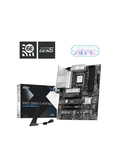 Msı Pro Z890-s Wıfı6e Ddr5 1851p Hdmi Dp