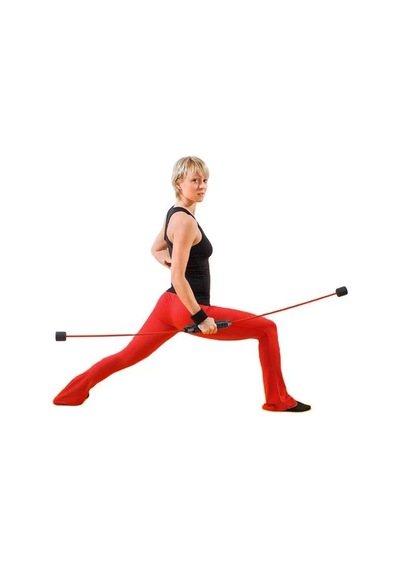 Leyaton Flexi Bar Aerobik Bar Salıncak Bar Kırmızı