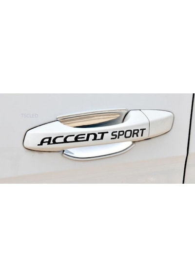 Hyundai Accent Era Sport Kapı Kolu Ve Jant Sticker Seti 8