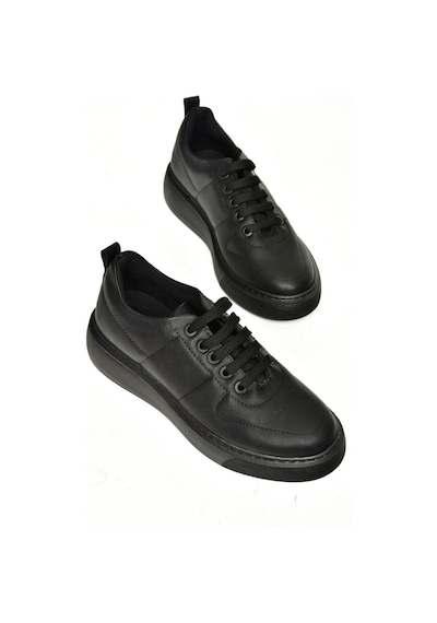 Fox Shoes T274148309 Siyah/siyah Spor Ayakkabı Sneakers Siyah/siyah-suni Deri Siyah