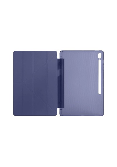 İpad Uyumlu Pro 13 2024 Kılıf Kalemlikli Hugo Tablet Kılıfı - Lacivert