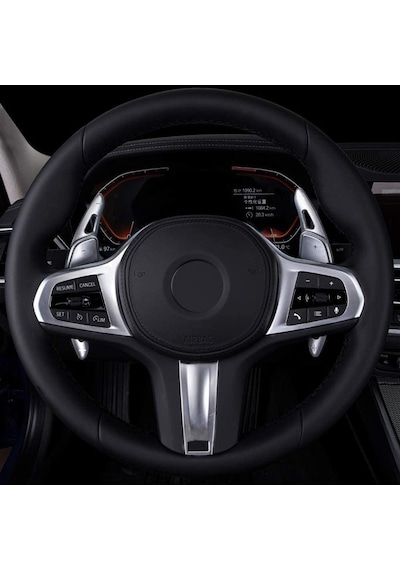 Bmw 3 Serisi G20 F1 Vites Kulakçık Paddle Shift 2017 Sonrası Krom
