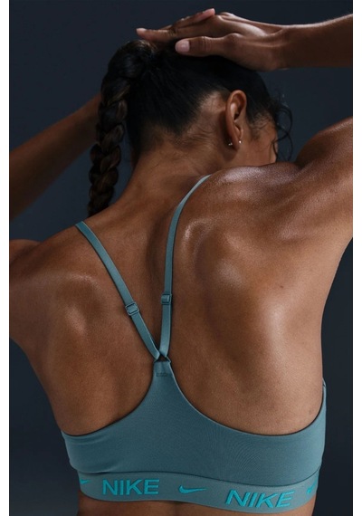 Nike Indy Light-support Padded Adjustable Sports Bra Kadın Spor Bra Mavi