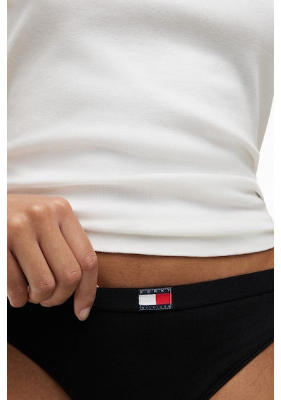 Tommy Hilfiger Kadın 5'li Paket Tanga Gri Melanj/lacivert/siyah-16127