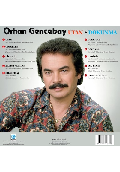 Orhan Gencebay - Utan Dokunma Plak