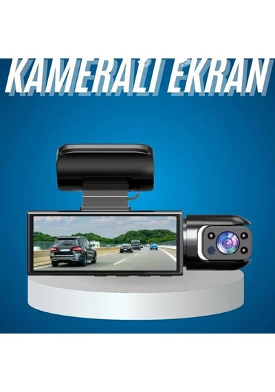 Black Box Traffic Recorder 360 Derece Dönen Hd Araç Kamerası 1296p Video Ve Fotoğraf Kayıt Cihazı