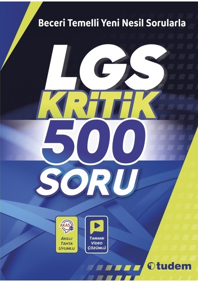 Tudem Lgs Kritik 500 Soru
