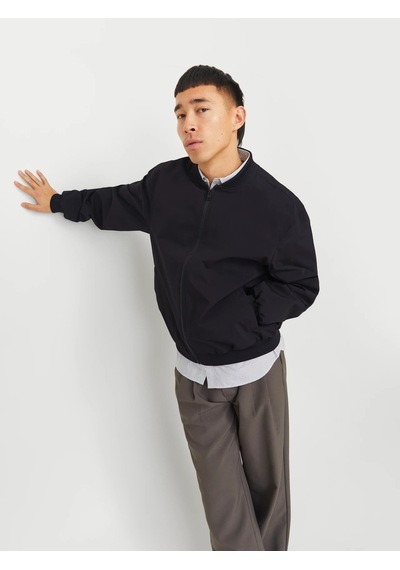 Jack & Jones Jack&jones Jjecharge Erkek Bomber Ceket 12268608 Siyah